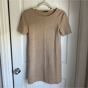 Zara Tan Mini Dress